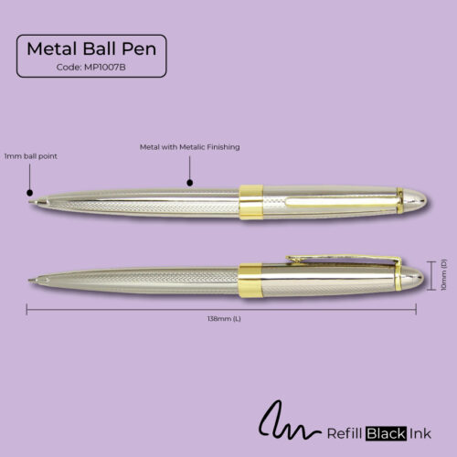 Metal Ball Pen (MP1007B) - Corporate Gift