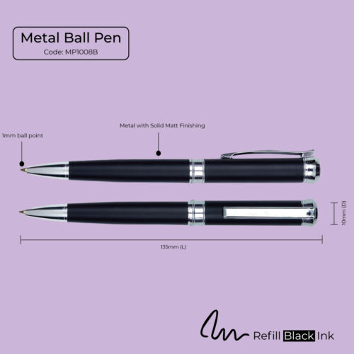 Metal Ball Pen (MP1008B) - Corporate Gift