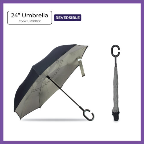 24in Reversible Umbrella (UM1002R) - Corporate Gift