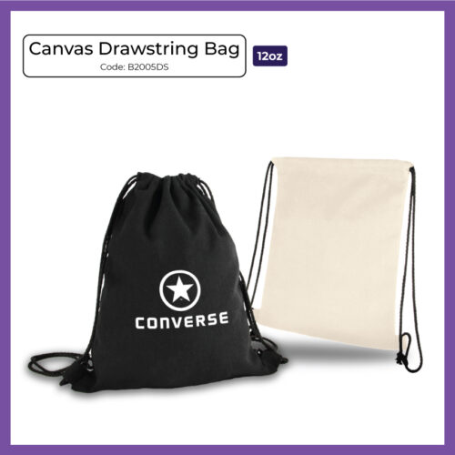 Canvas Drawstring Bag (B2005DS) - Corporate Gift