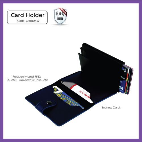 Card Holder + Wallet - RFID Blocking (CH1004W) - Corporate Gift