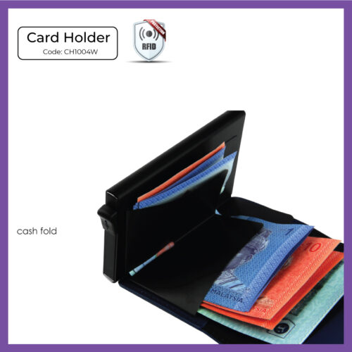 Card Holder + Wallet - RFID Blocking (CH1004W) - Corporate Gift