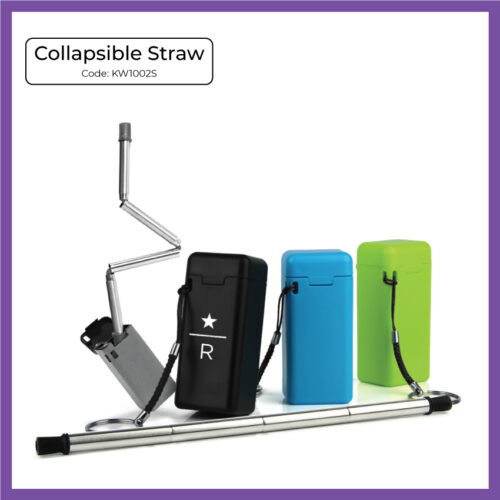 Collapsible Straw (KW1002S) - Corporate Gift