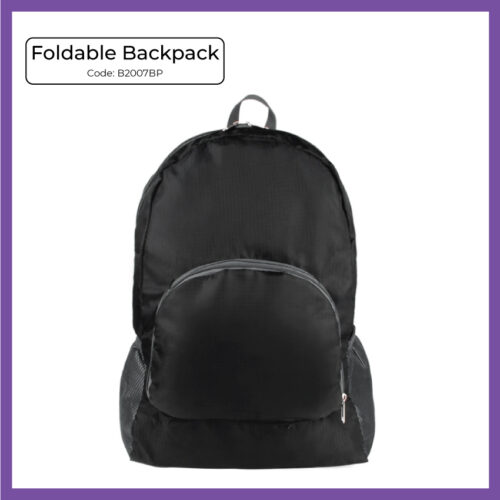 Foldable Backpack (B2007BP) - Corporate Gift