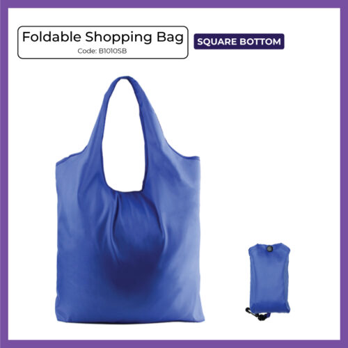 Foldable Shopping Bag - Square Bottom (B1010SB) - Corporate Gift