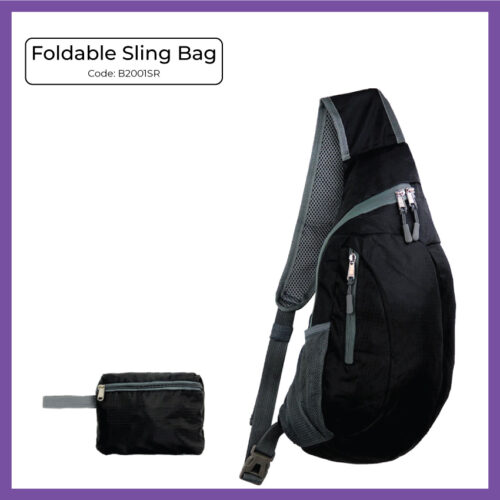 Foldable Sling Bag (B2001SR) - Corporate Gift