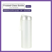 Frosted Glass Bottle 500ml (DW1003GB)