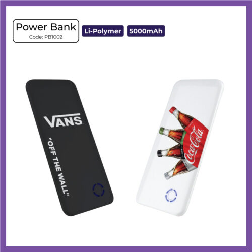 Li-Polymer Power Bank - 5000mAh (PB1002) - Corporate Gift