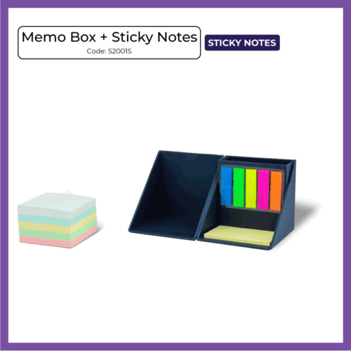 Memo Box + Sticky Notes + Page Marker Strip (S2001S)