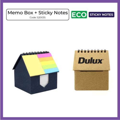 Memo Pad Box + Sticky Notes (S2003S) - Corporate Gift