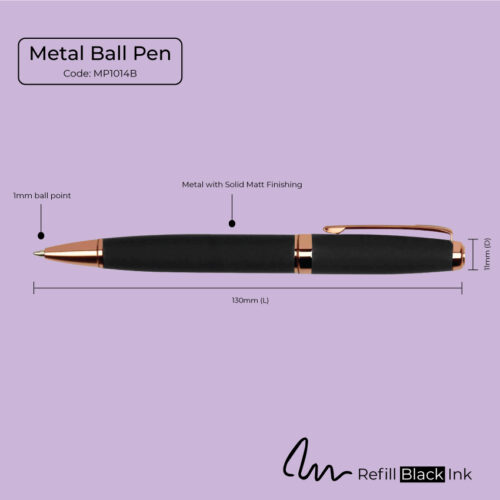 Metal Ball Pen (MP1014B) - Corporate Gift