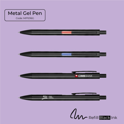 Metal Gel Pen (MP1016G) - Corporate Gift