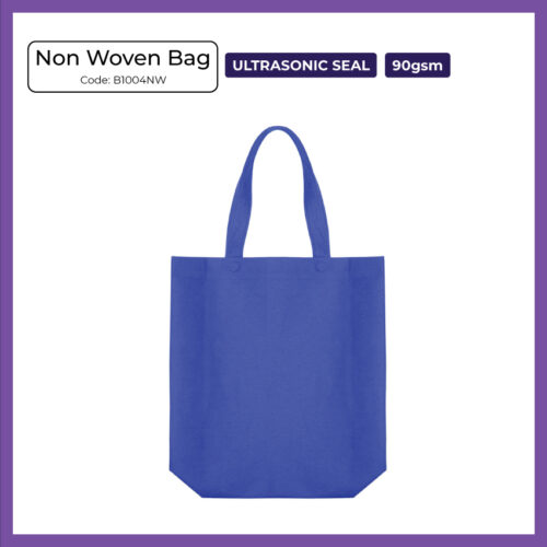 Non Woven Bag 90gsm - Ultrasonic Seal (B1004NW) - Corporate Gift