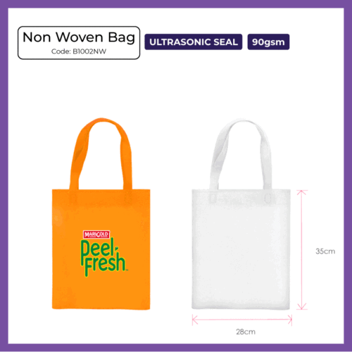 Non Woven Bag - Ultrasonic Seal (B1002NW) - Corporate Gift