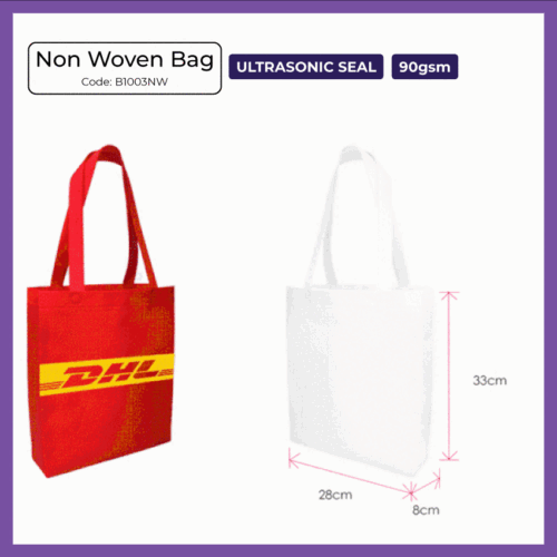 Non Woven Bag - Ultrasonic Seal (B1003NW) - Corporate Gift