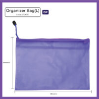 Organizer Bag w/ Zip – L (S1002O)