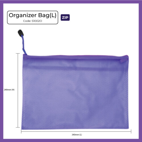 Organizer Bag w Zip - L (S1002O) - Corporate Gift