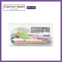 Organizer Bag w/ Zip Lock – S (S1005O)