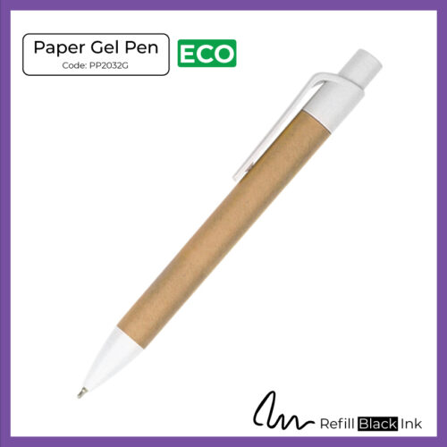 Paper Gel Pen (PP2032G) - Corporate Gift
