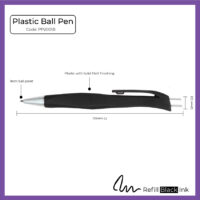 Plastic Ball Pen (PP2001B)