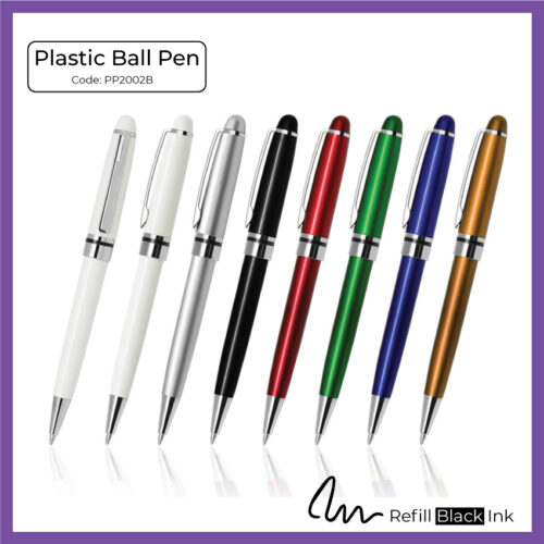 Plastic Ball Pen (PP2002B) - Corporate Gift