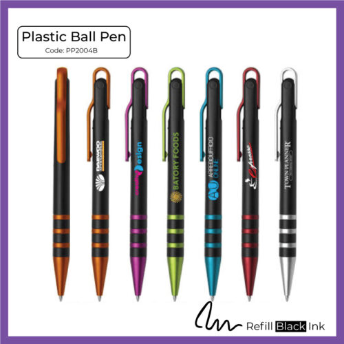 Plastic Ball Pen (PP2004B) - Corporate Gift