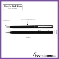 Plastic Ball Pen (PP2007B)