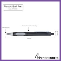 Plastic Ball Pen (PP2010B)