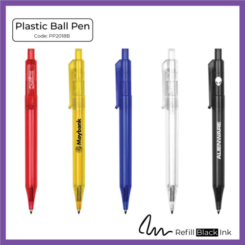 Plastic Ball Pen (PP2018B) -Corporate Gift