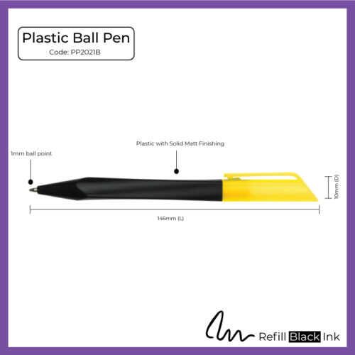 Plastic Ball Pen (PP2021B) - Corporate Gift