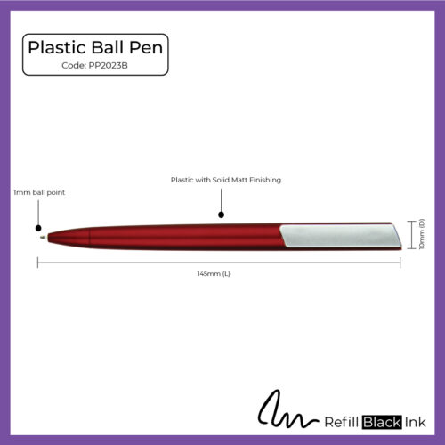 Plastic Ball Pen (PP2023B) - Corporate Gift