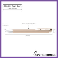 Plastic Ball Pen (PP2026B)