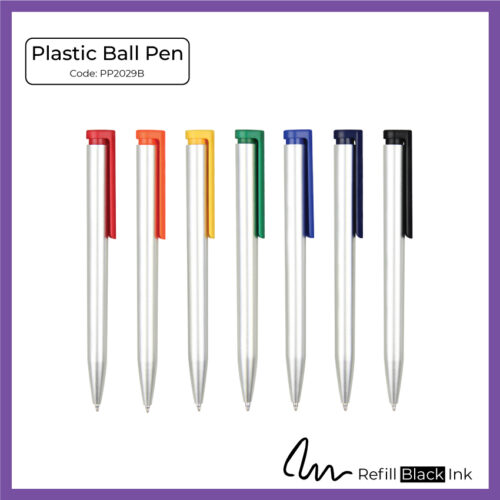 Plastic Ball Pen (PP2029B) - Corpoarte Gift
