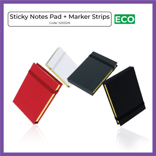 Sticky Notes Pad +Marker Strips (S2002N) - Corporate Gift