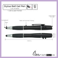 Stylus Plastic Gel Pen (MF3002G)