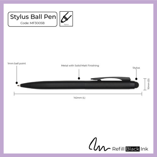 Stylus Ball Pen (MF3005B) - Corporate Gift