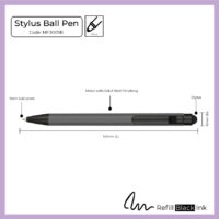 Stylus Metal Ball Pen (MF3009B)