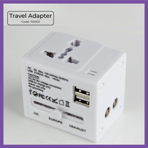 Travel Adapter (TA1001) - Corporate Gift