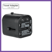 Travel Adapter w/ Smart IC (TA1003)