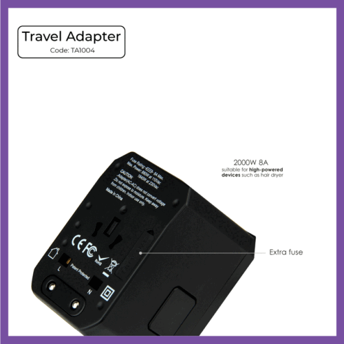 Travel Adapter (TA1004) - Corporate Gift