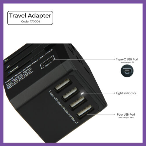 Travel Adapter (TA1004) - Corporate Gift