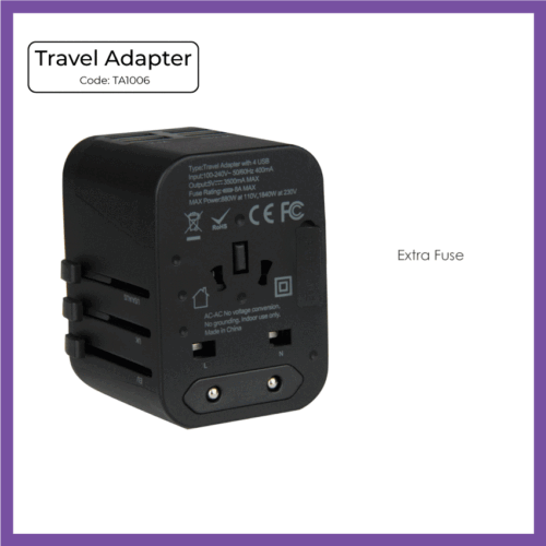 Travel Adapter (TA1006) - Corporate Gift