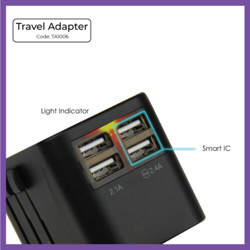 Travel Adapter (TA1006) - Corporate Gift