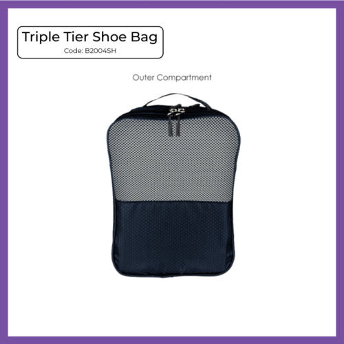 Triple Tier Shoe Bag (B2004SH) - Corporate Gift