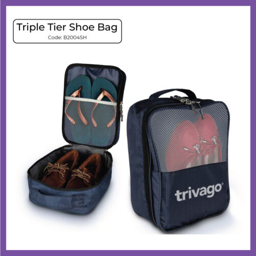 Triple Tier Shoe Bag (B2004SH) - Corporate Gift