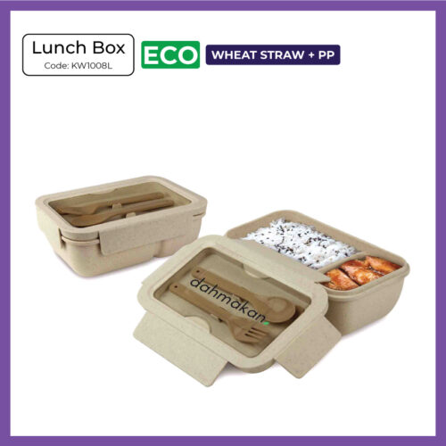 Wheat Straw Lunch Box (KW1008L) - Corporate Gift